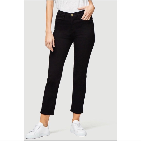 Frame Denim Denim - Sold Frame Denim Le High Straight Jeans Black